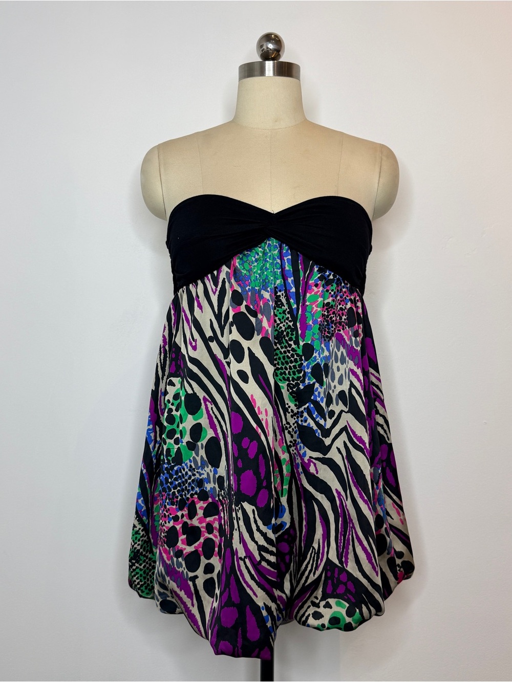 Forever 21 colorful animal print dress